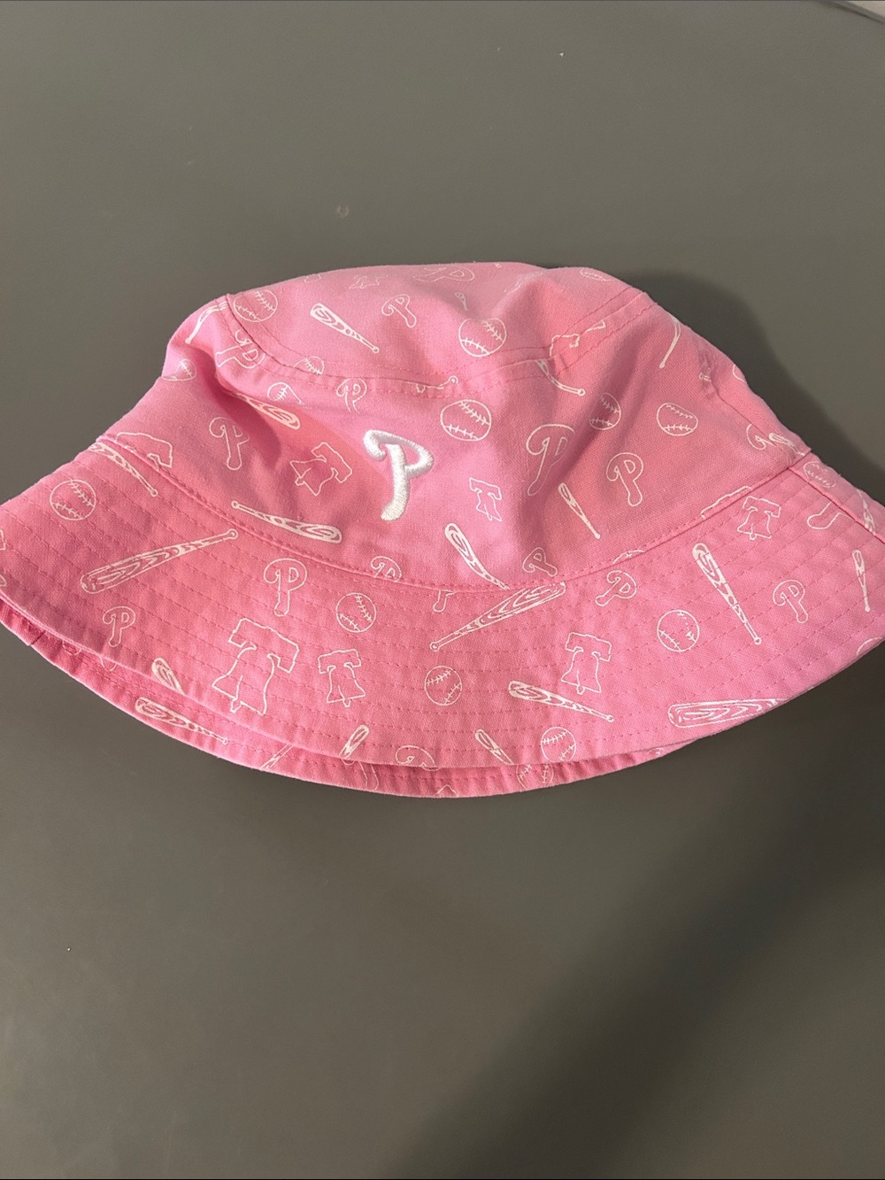 Phillies Pink Bucket Hat